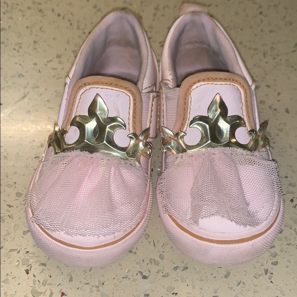 Pink princess vans